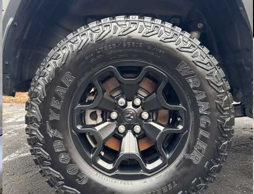 gomme per modelli fuoristrada